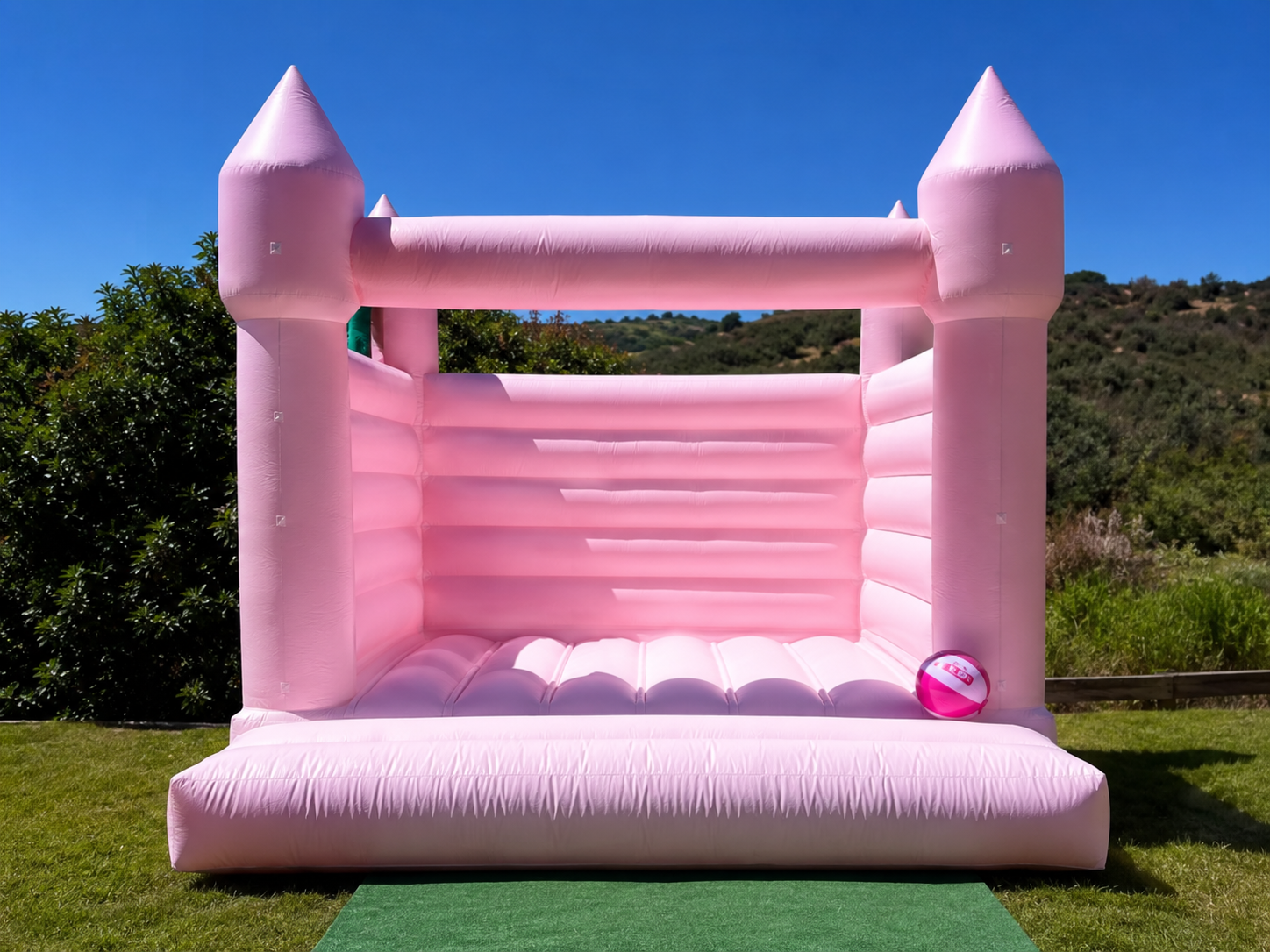 Pink Luxury Bounce House