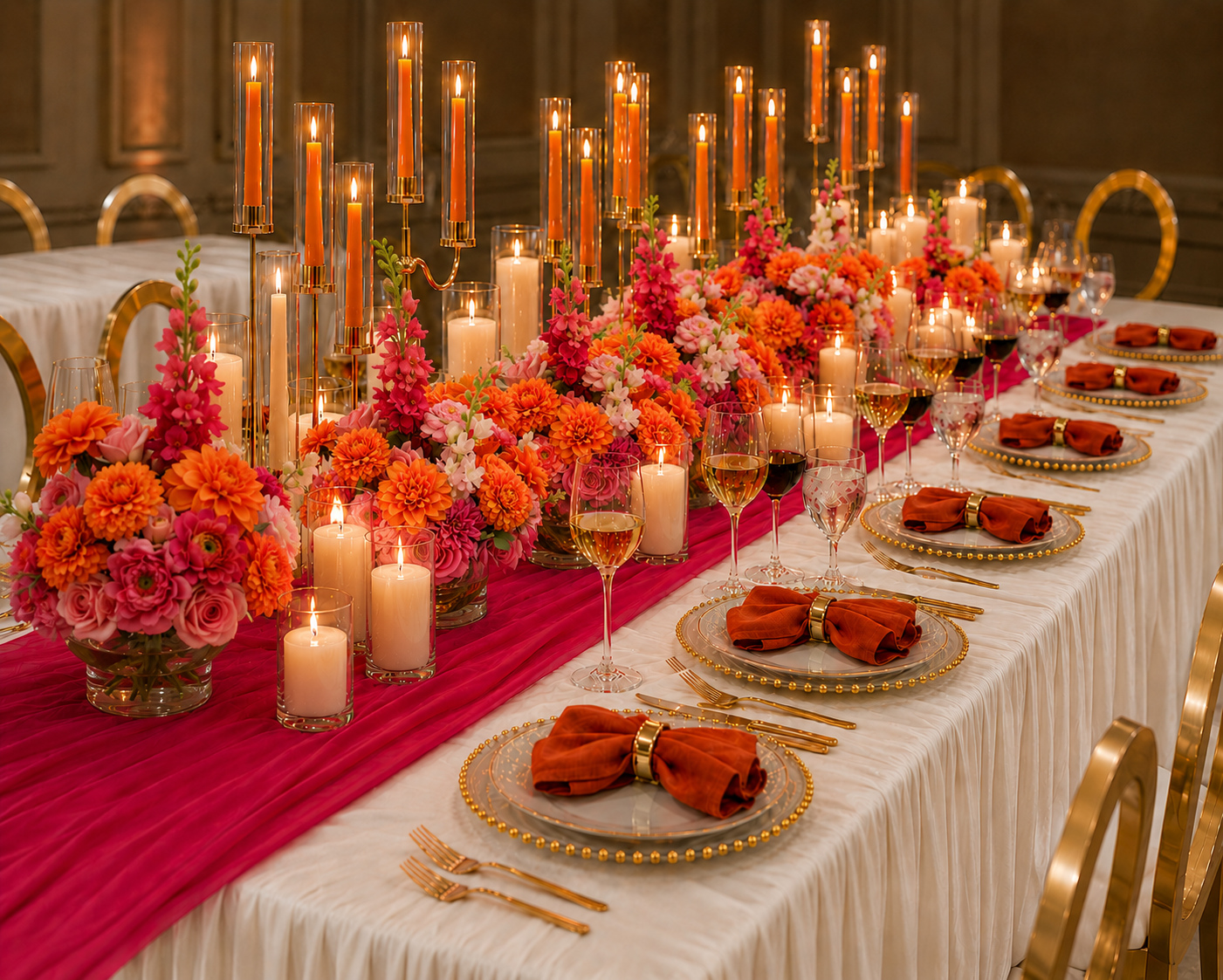 Luxury event styling — Chanel-themed suite